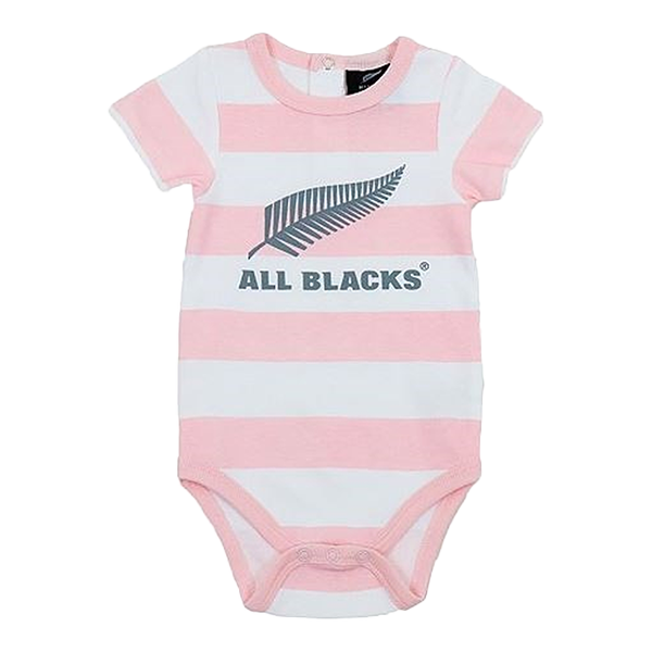 All Blacks Pink Stripe Bodysuit
