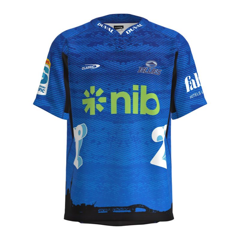 Blues Super Rugby Youth Home Jersey 2024 | All Blacks Shop
